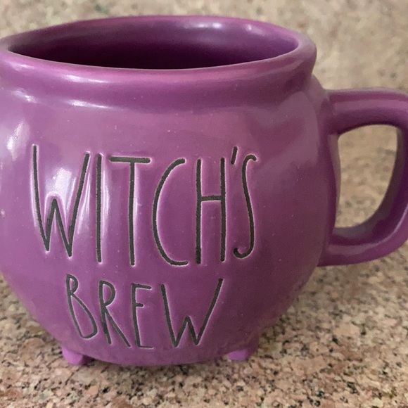 Rae Dunn Other - NEW Rae Dunn WITCH’S BREW Cauldron Mug~2sided